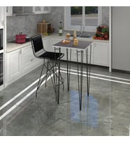 Knsz masa sandalye takımı hem105zengin grisyh 060*060 1 sandalye syhsyh sırt minderli
