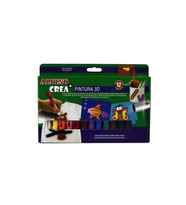 Alpino Crea + Pintura 3D 12 Renk Boyama Seti Dh-005