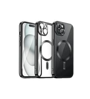 Apple İphone 15 Kılıf Kross Magneticsafe Kapak - Siyah