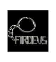 Firdevs İsimli Anahtarlık