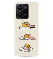 Vivo Y22 Kılıf Resimli Desenli Baskılı Silikon Sweety Egg 1322