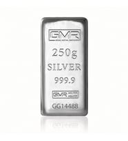 AgaKulche 250 Gram 999.9 Ayar GMR Külçe Gümüş