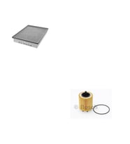 Filtre Bakım Seti Saab 9-3 2.0 Benzinli 2005-2009 Hava + Yağ filtre