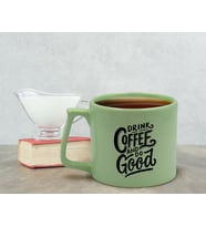 BK Gift Pastel Yeşil Middle Kupa Bardak, Arkadaşa Hediye, Ev Hediyesi, Doğum Günü Hediyesi, Ofis Hediyesi-5