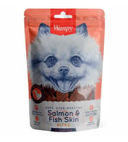 Wanpy Gerçek Somon Dilimleri 100 gr FA-31 Köpek Ödülü (Kahverengi)