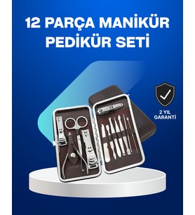 Tüm İhtiyaçlara Uygun Taşınabilir Manikür & Pedikür Seti