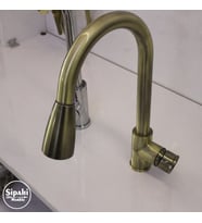 Sipahi Marble Fıskiyeli Antik Evye Bataryası - Hortumlu