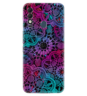 Tecno Spark 8T Kılıf Silikon Desen Özel Seri Colurful Mandala 1667