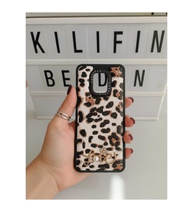 Xiaomi Redmi Note 9 Pro Leopar Desenli Kılıf Modeli