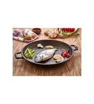 POLOCHEF IRON  DÖKÜM ÇİFT SAPLI TAVA 36CM
