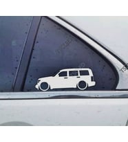 Nitro SUV Kelebek Cam Araba oto Sticker 19 cm 2 Adet