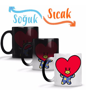 Bts Bt21 Van Sihirli Kupa Bardak Porselen