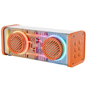 Mikado MD-56BT Turuncu Beyaz AUX + USB + Bluetooth Destekli 10W 1500mAh Taşınabilir Speaker