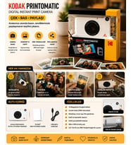 Kodak Printomatic Dijital Anında Baskı Fotoğraf Makinesi – Beyaz