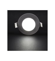 CATA CT-5144-B Panel LED Slim Yuvarlak 3 W Beyaz Işık Beyaz Gövde
