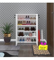 Kenzlife ayakkabılık ayakkabı dolabı kilitli be real byz 100*70*32 kapaklı arkalıklı ofis dolabı + tekli duvar rafı hediyeli (Karışık)