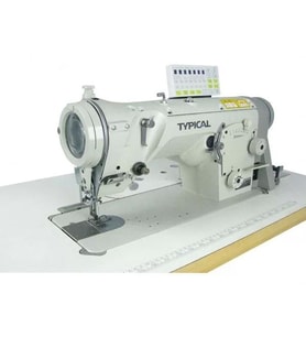 Typical GT-655D-02 Atlar zig zag kilit dikiş elektronik iplik kesicili (ince ve orta materyaller için)