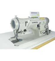 Typical GT-655D-02 Atlar zig zag kilit dikiş elektronik iplik kesicili (ince ve orta materyaller için)