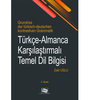 Türkçe-Almanca Karşılaştırmalı Temel Dil Bilgisi