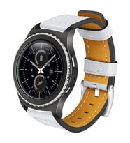 Ally Gear S3 Watch 4 46mm Classic Frontier Deri Dişli Kayış Kordon-(5775) - SSSSSS7343-4029