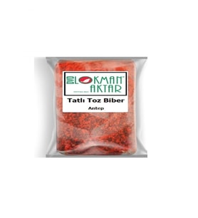 Tatlı Toz Biber Antep 500 gr, Lokman Aktar