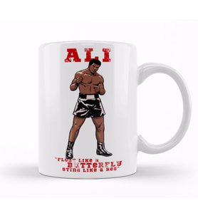 Muhammed  Ali  Boks Kupa Bardak Porselen