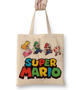 Super Mario Atari 01 Bez Çanta Uzun Saplı