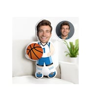 Kişiye Özel Basketbolcu Şekilli Oyuncak Yastık