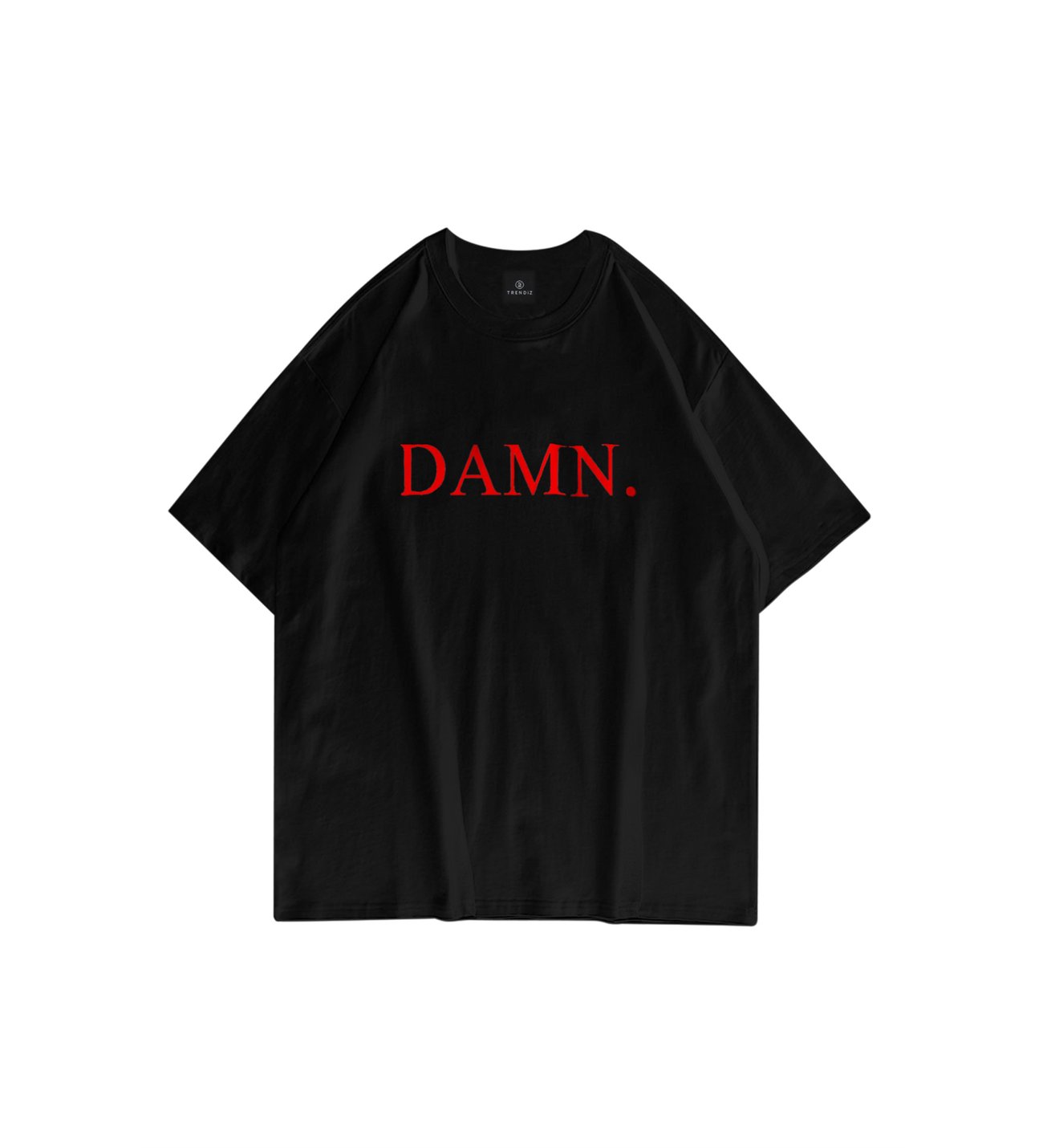 新品未使用DAMNGOOD DAMN TOP Trendiz Unisex Damn Kendrick Lamar Siyah Tshirt