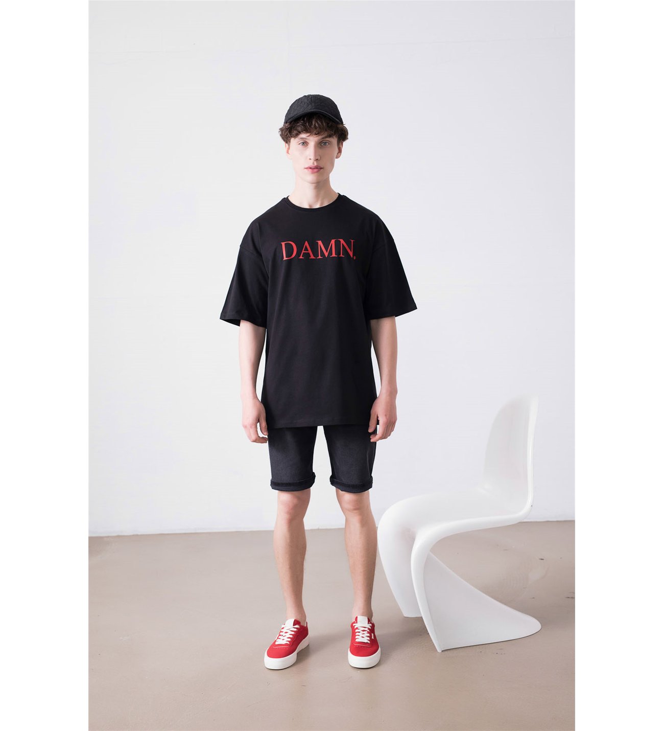 Trendiz Unisex Damn Kendrick Lamar Siyah Tshirt