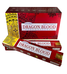Deepika Dragon Blood Premium Naturel Tütsü - 1 Kutu 12 Paket