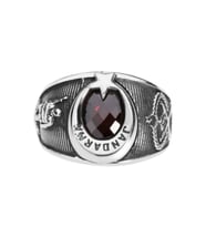 Erkek Kırmızı Jandarma Yüzüğü
