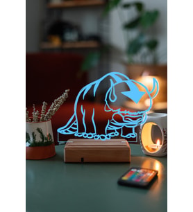 Avatar Appa 16 Renk Gece Lambası