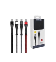 S61 Micro Usb Kablo 1.2m 2.1a - Siyah