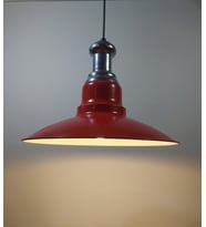 MYLİGHTS  VİNTAGE RETOR RUSTİK  KIRMIZI METAL SAKIT AVİZE