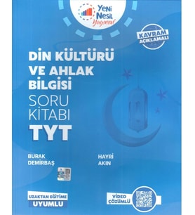 Yeni Nesil Yayınları Tyt Din Kültürü ve Ahlak Bilgisi Soru Bankası