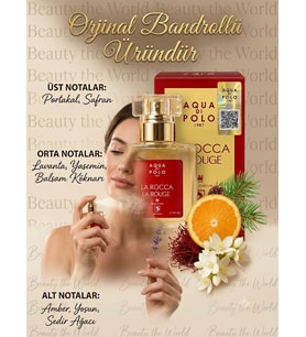 Aqua Di Polo La Rocca La Rouge EDP 100 ml Kadın Parfümü - Orijinal Bandrollü Özel Seri