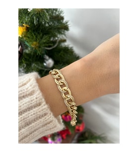 14K XUPİNG KADIN ÇELİK SAMANYOLU BİLEKLİK ÖZEL SERİ BİLEKLİK