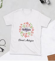 Kişiye Özel Kadınlar Günü Tasarımlı T-shirt