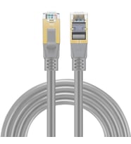 ICAT8-03GX Cat8 S/FTP 40Gbps 2000Mhz High Speed %100 Copper Network Kablo 3 Metre-Gri