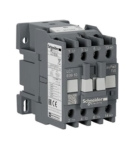 Schneider Electric LC1E0910M5 EasyPact TVS Kontaktör 3P 9A 220VAC 50Hz 1NA
