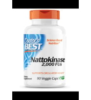 Doctor's Best Nattokinase - 2000 FU 90 Veg capsul.Usa Menşei.OZELSPORCUGIDALARIN'DAN 3938 (Renksiz)