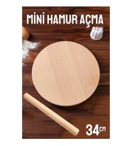 34 Cm Merdaneli Hamur Açma Masası 715494