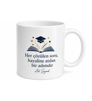 Lise Öğrencisine Üniversite Hayali TYT AYT Soru Çözen Motivasyon Kupa Bardak Hediye
