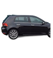 Volkswagen Golf 7 (2013-2019 ) Paslanmaz Krom Cam Çıtası 4 Parça