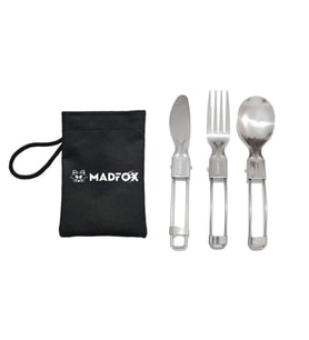 Madfox Heavy Duty 3IN1 Katlanır Çatal Kaşık Bıçak