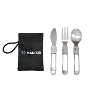 Madfox Heavy Duty 3IN1 Katlanır Çatal Kaşık Bıçak