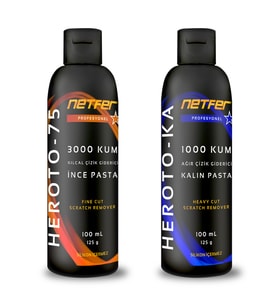 Netfer 2'li İnce Kalın Pasta Set - 2x100 mL