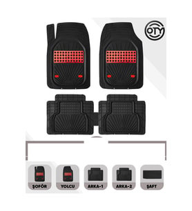 AUDİ A6 Allroad Quattro Station Wagon 2005 MODEL 4D LİNE KIRMIZI HAVUZLU PASPAS