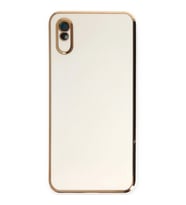 Xiaomi Redmi 9a Kılıf Volet Silikon - Beyaz